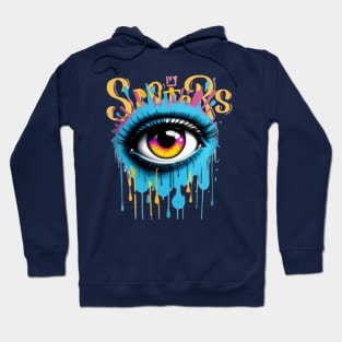 Vivid Tears: Runny-Eye Delight T-Shirt Hoodie